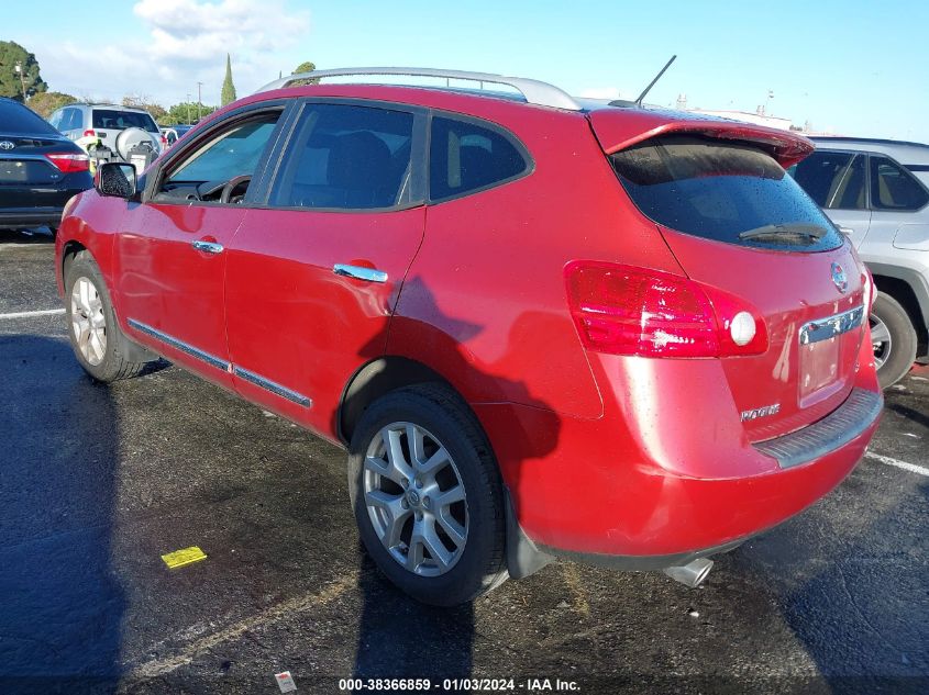 JN8AS5MT7CW253435 2012 Nissan Rogue Sv W/Sl Pkg