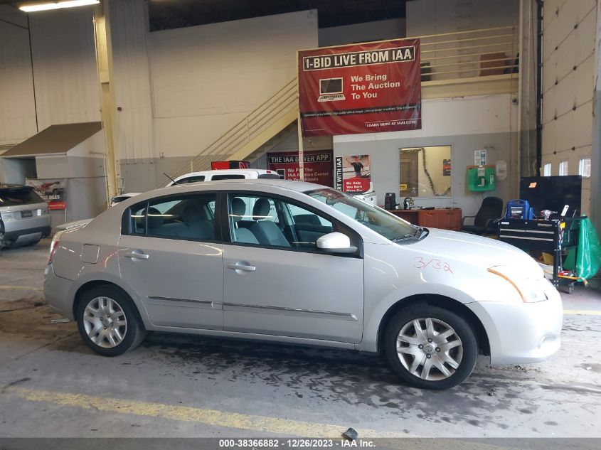 2011 Nissan Sentra 2.0S VIN: 3N1AB6AP1BL723331 Lot: 38366882