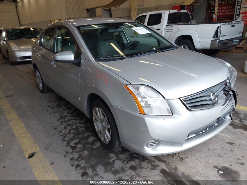 2011 Nissan Sentra 2.0S VIN: 3N1AB6AP1BL723331 Lot: 38366882