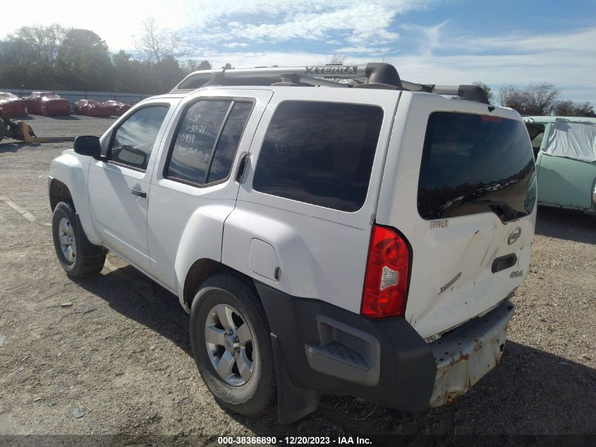 2010 Nissan Xterra S VIN: 5N1AN0NW7AC509808 Lot: 38366890