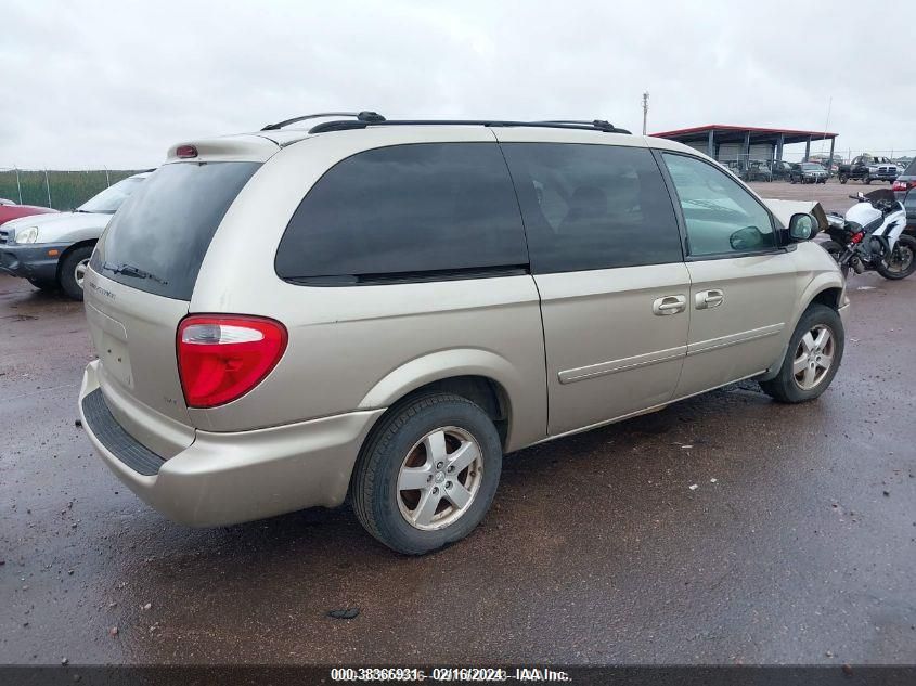 2006 Dodge Grand Caravan Sxt VIN: 2D4GP44L46R726743 Lot: 38366931