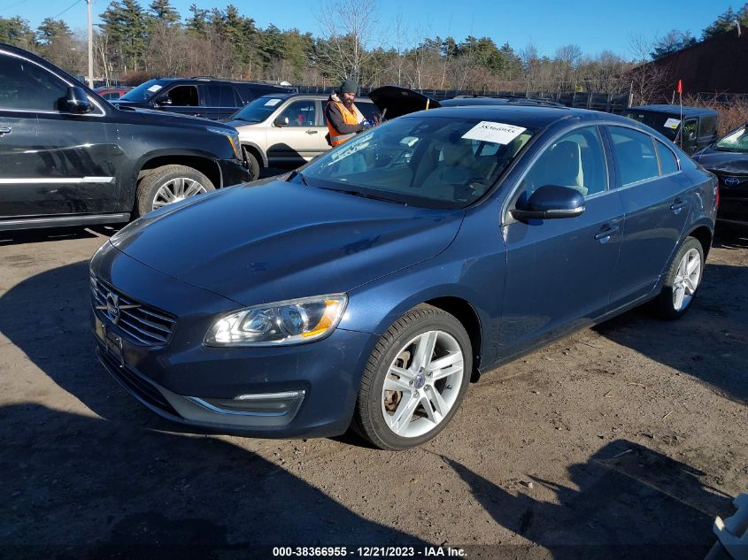 YV1612TK8F1346732 2015 Volvo S60 T5 Premier