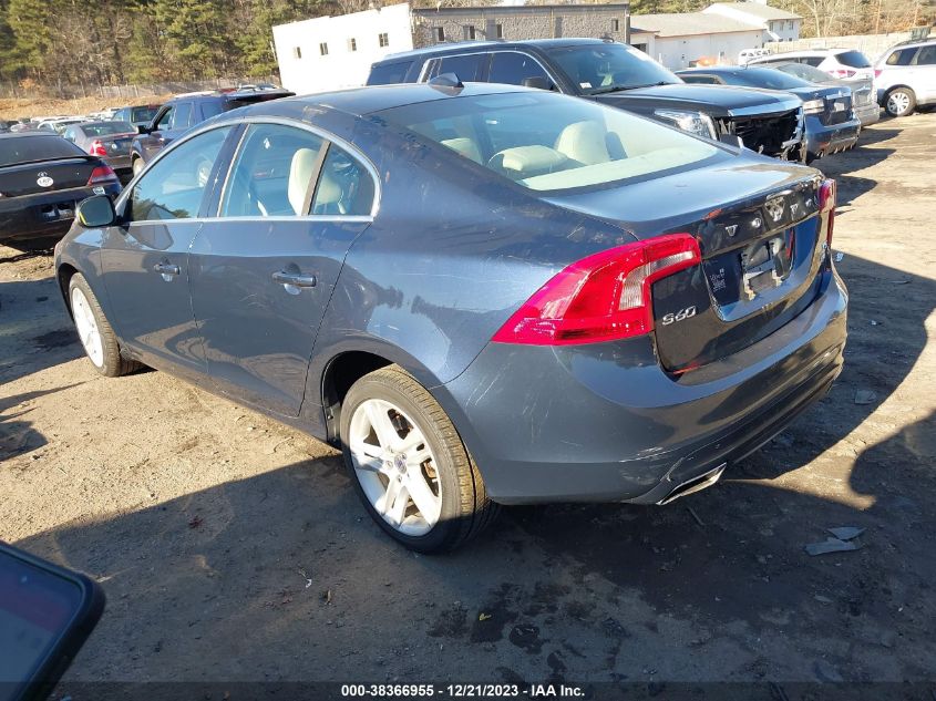 YV1612TK8F1346732 2015 Volvo S60 T5 Premier