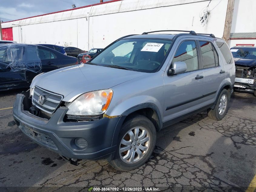 2005 Honda Cr-V Ex VIN: JHLRD78845C018721 Lot: 38367092