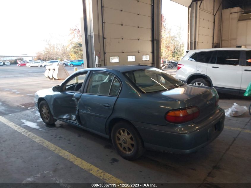 1999 Chevrolet Malibu Ls VIN: 1G1NE52J2XY140582 Lot: 38367119