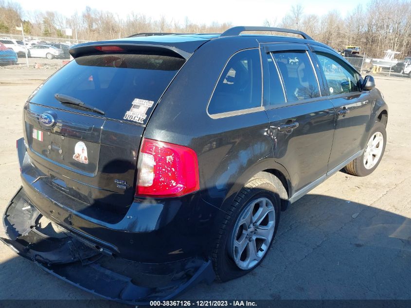 2013 Ford Edge Sel VIN: 2FMDK4JC1DBC83262 Lot: 38367126