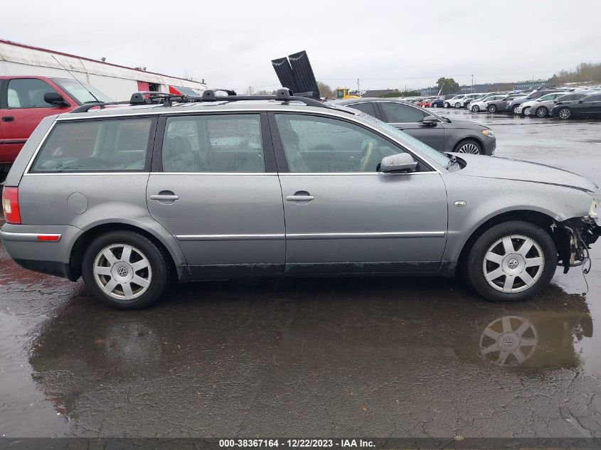 2002 Volkswagen Passat Gls VIN: WVWVD63B32E394609 Lot: 38367164