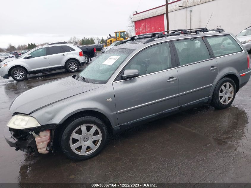 2002 Volkswagen Passat Gls VIN: WVWVD63B32E394609 Lot: 38367164