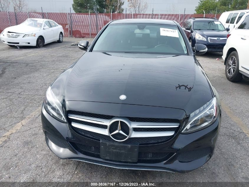 2015 Mercedes-Benz C 300 Luxury/Sport VIN: 55SWF4JB8FU077904 Lot: 38367167