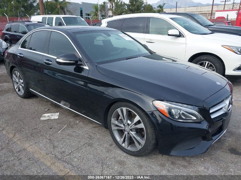 2015 Mercedes-Benz C 300 Luxury/Sport VIN: 55SWF4JB8FU077904 Lot: 38367167