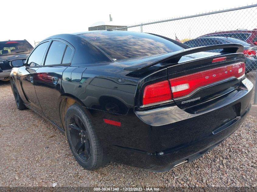 2014 Dodge Charger Sxt VIN: 2C3CDXHG5EH145487 Lot: 38367340