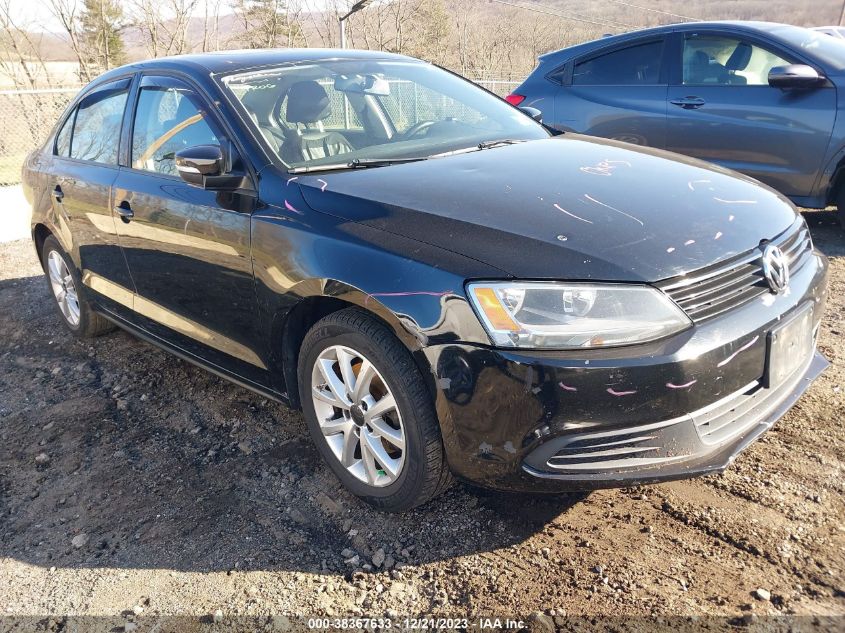 2012 Volkswagen Jetta 2.5L Se VIN: 3VWDP7AJ1CM394135 Lot: 38367633