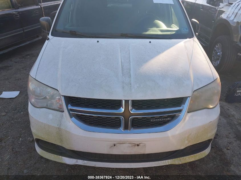 2012 Dodge Grand Caravan Se/Avp VIN: 2C4RDGBG5CR149173 Lot: 38367924