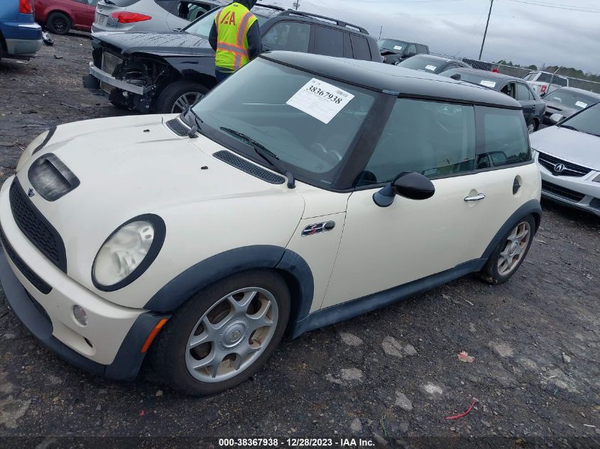 2005 Mini Cooper S VIN: WMWRE33455TD92214 Lot: 38367938