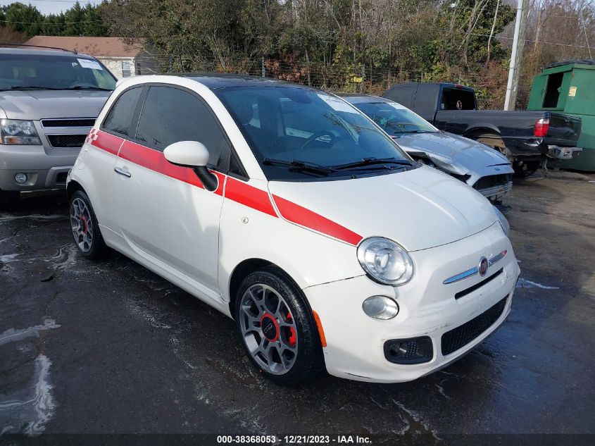 2013 Fiat 500 Sport VIN: 3C3CFFBR4DT628408 Lot: 38368053