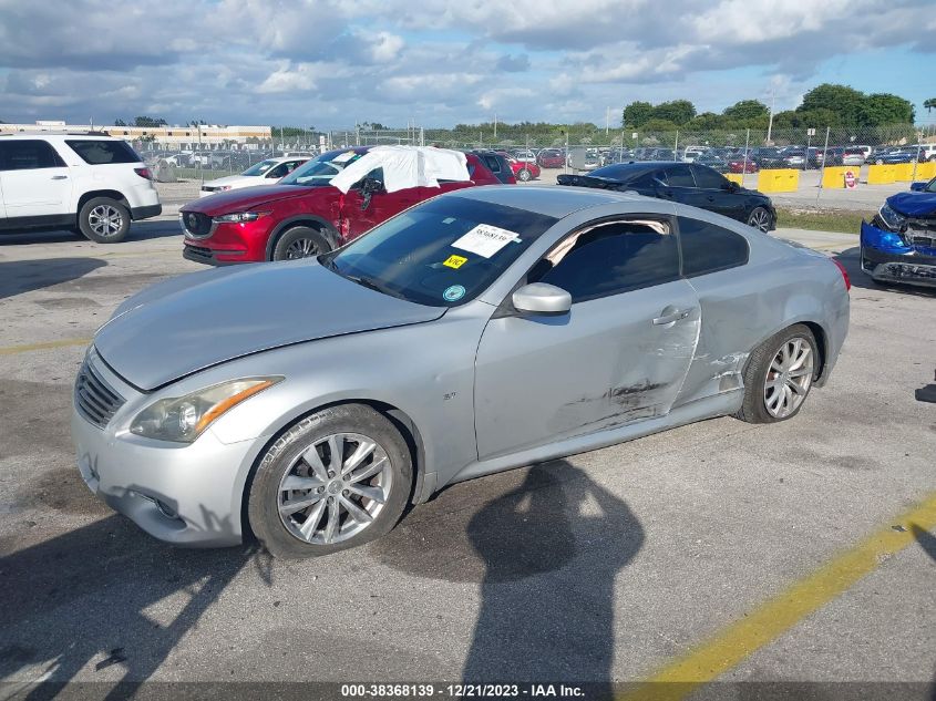 2014 Infiniti Q60 Journey VIN: JN1CV6EK3EM111446 Lot: 38368139