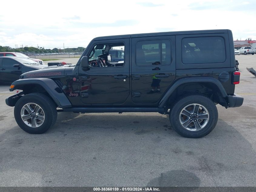 2020 Jeep Wrangler Unlimited Rubicon 4X4 VIN: 1C4HJXFN2LW224125 Lot: 38368159