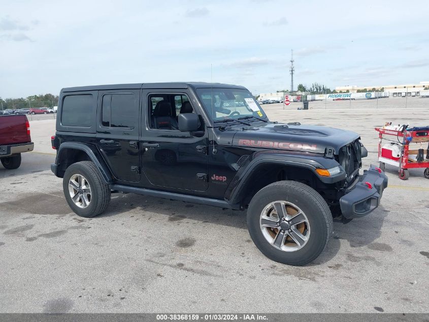 2020 Jeep Wrangler Unlimited Rubicon 4X4 VIN: 1C4HJXFN2LW224125 Lot: 38368159