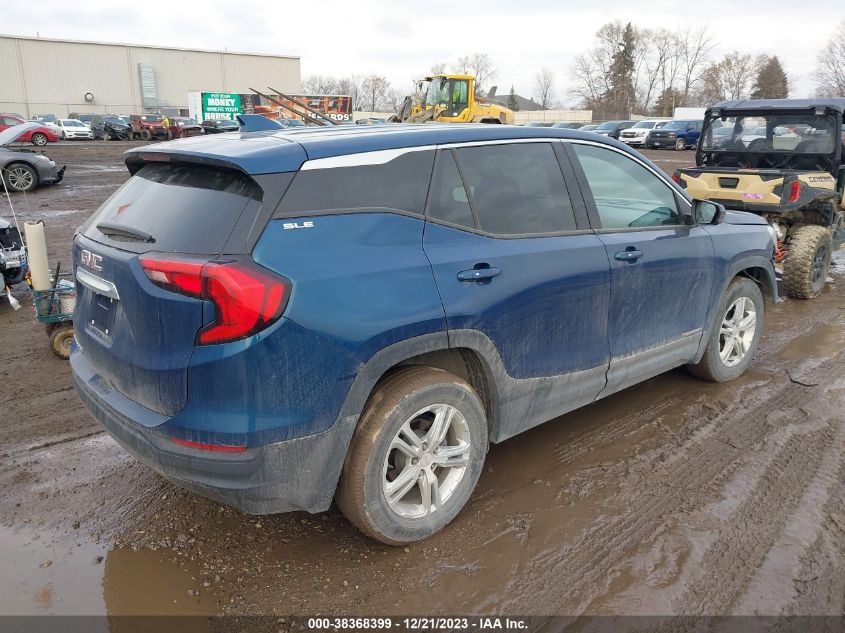 2020 GMC Terrain Fwd Sle VIN: 3GKALMEV9LL104425 Lot: 38368399