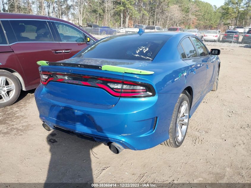 2021 Dodge Charger R/T Rwd VIN: 2C3CDXCT4MH616130 Lot: 38368414