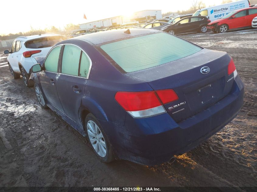 2011 Subaru Legacy 2.5I Limited VIN: 4S3BMCJ66B3230922 Lot: 38368485