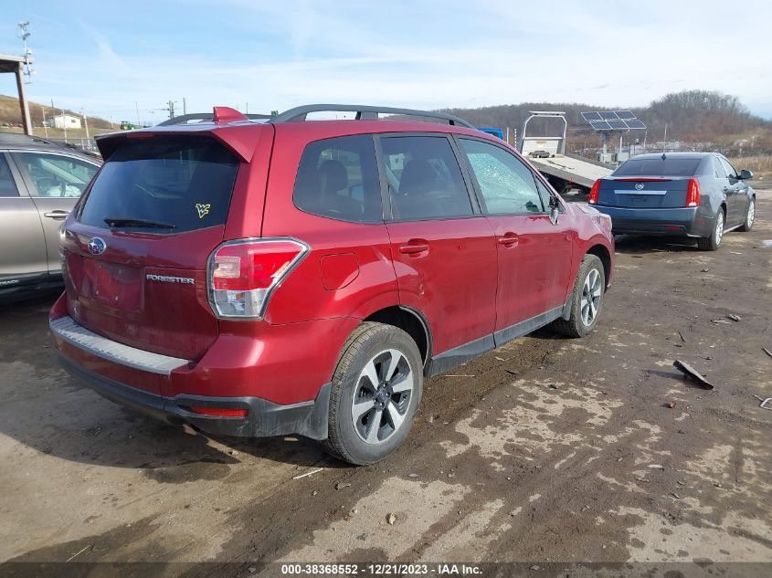 2018 Subaru Forester 2.5I Premium VIN: JF2SJAGC2JH469901 Lot: 38368552