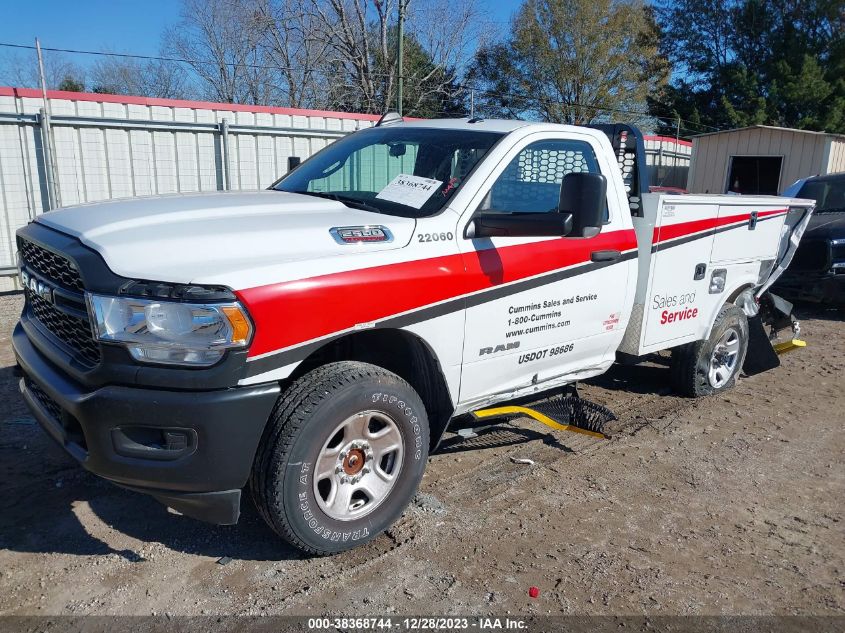 2022 Ram 2500 Tradesman Regular Cab 4X4 8' Box VIN: 3C7WR5AJ4NG235608 Lot: 38368744