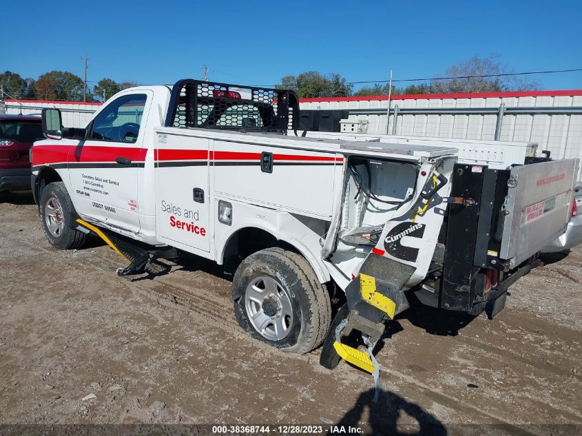 2022 Ram 2500 Tradesman Regular Cab 4X4 8' Box VIN: 3C7WR5AJ4NG235608 Lot: 38368744