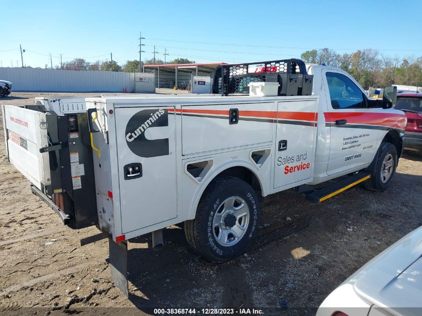 2022 Ram 2500 Tradesman Regular Cab 4X4 8' Box VIN: 3C7WR5AJ4NG235608 Lot: 38368744