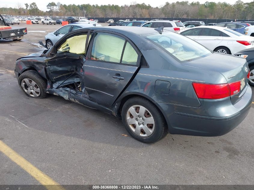 2009 Hyundai Sonata Gls VIN: 5NPET46C49H410029 Lot: 38368808