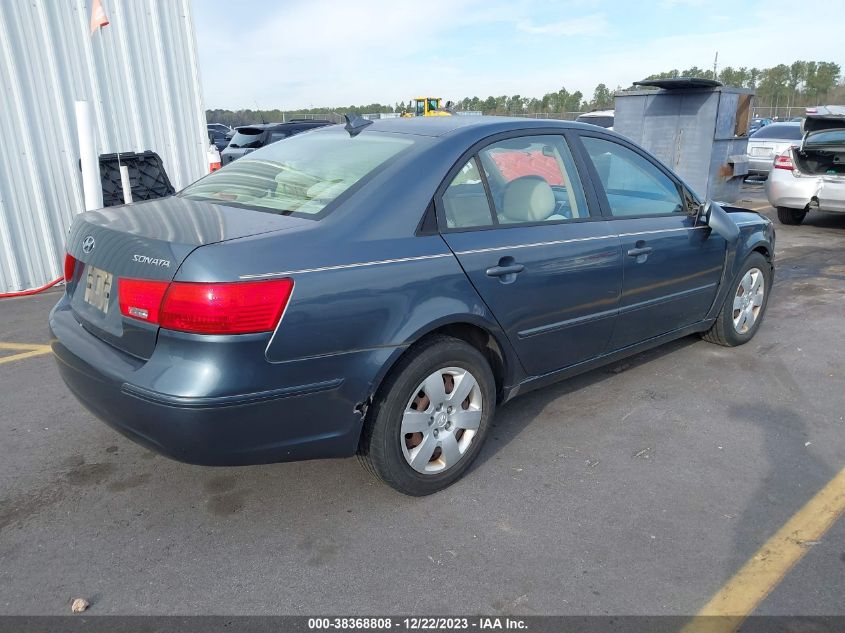 2009 Hyundai Sonata Gls VIN: 5NPET46C49H410029 Lot: 38368808