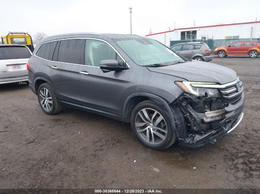 2016 Honda Pilot Touring VIN: 5FNYF6H99GB035123 Lot: 38368844