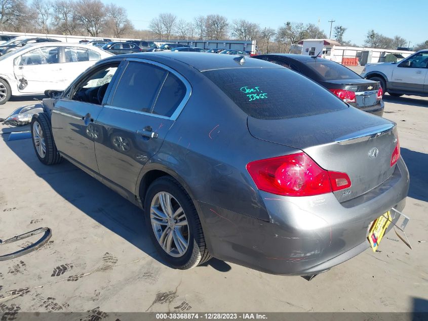 2015 Infiniti Q40 VIN: JN1CV6AR6FM524790 Lot: 38368874