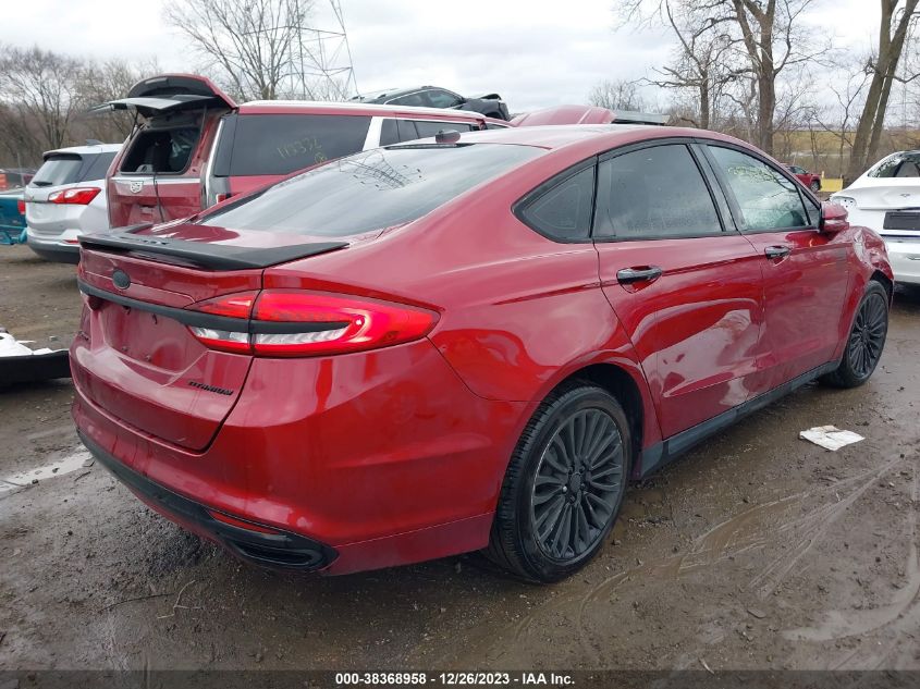 2017 Ford Fusion Titanium VIN: 3FA6P0K98HR151574 Lot: 38368958