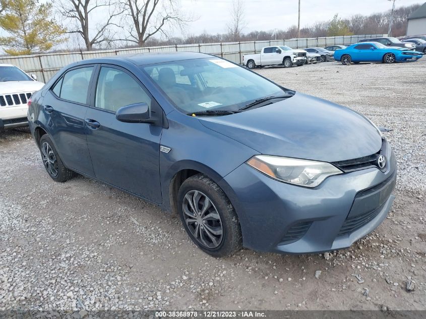 2014 Toyota Corolla Le VIN: 5YFBURHE3EP095684 Lot: 38368978