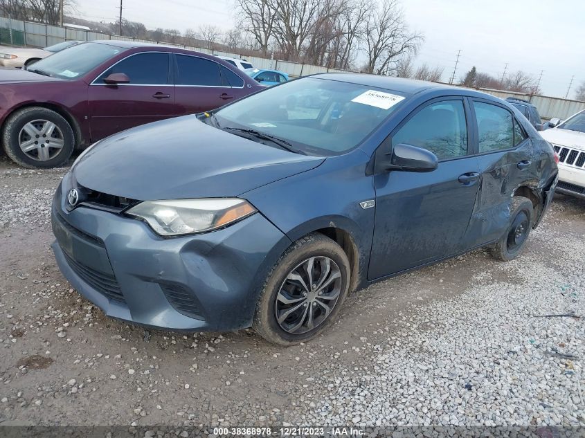 2014 Toyota Corolla Le VIN: 5YFBURHE3EP095684 Lot: 38368978