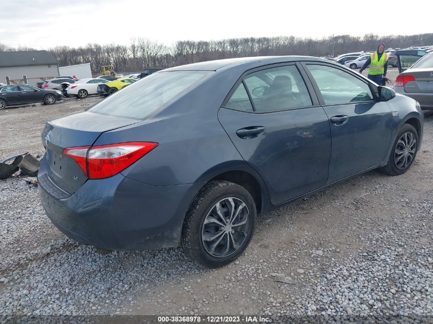 2014 Toyota Corolla Le VIN: 5YFBURHE3EP095684 Lot: 38368978