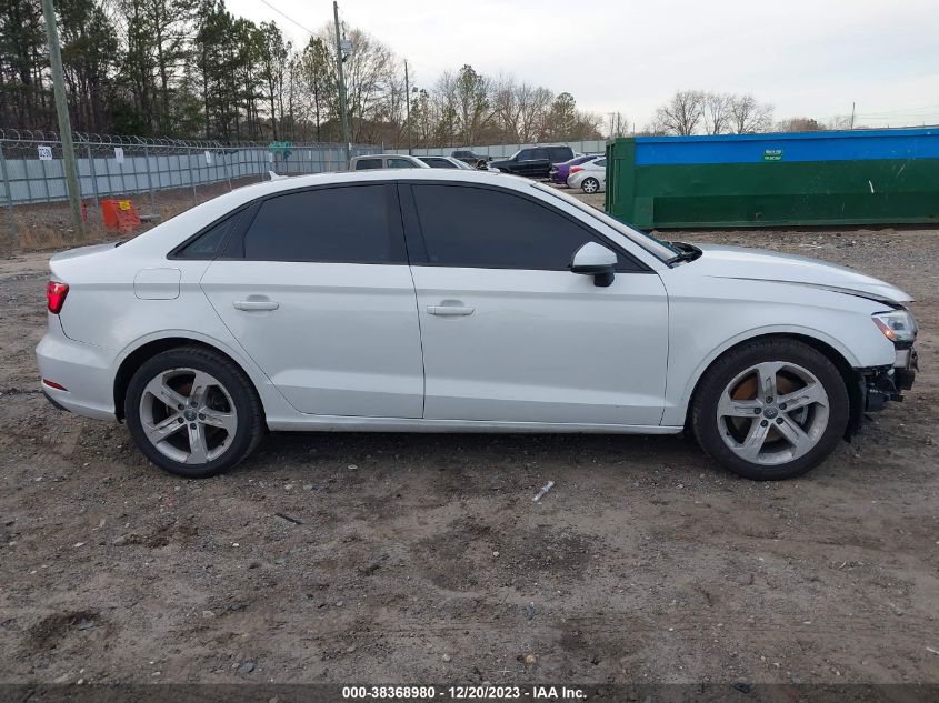 2018 Audi A3 2.0T Premium/2.0T Tech Premium VIN: WAUAUGFF1J1071021 Lot: 38368980