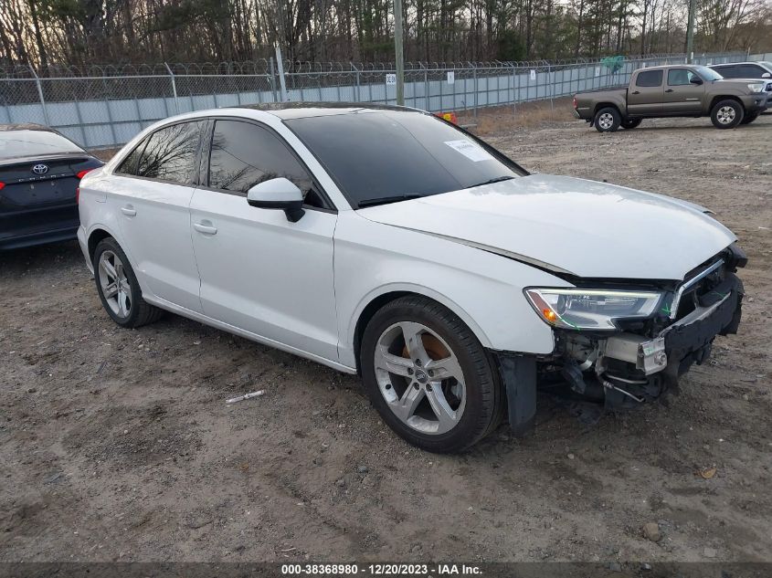 2018 Audi A3 2.0T Premium/2.0T Tech Premium VIN: WAUAUGFF1J1071021 Lot: 38368980