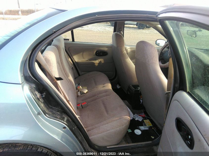 2002 Saturn Sl Sl1 (A4) VIN: 1G8ZH52882Z278024 Lot: 38369011