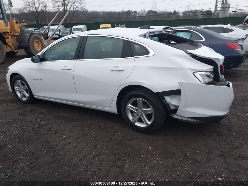 2022 Chevrolet Malibu Fwd Ls VIN: 1G1ZB5STXNF190005 Lot: 38369190