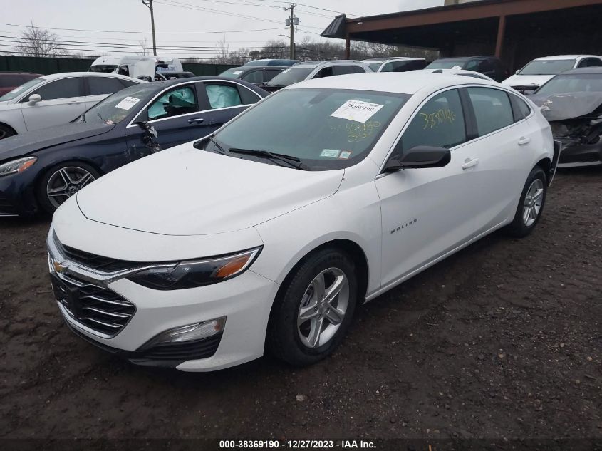 2022 Chevrolet Malibu Fwd Ls VIN: 1G1ZB5STXNF190005 Lot: 38369190