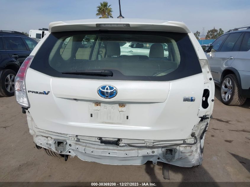 JTDZN3EU5FJ034816 2015 Toyota Prius V Four