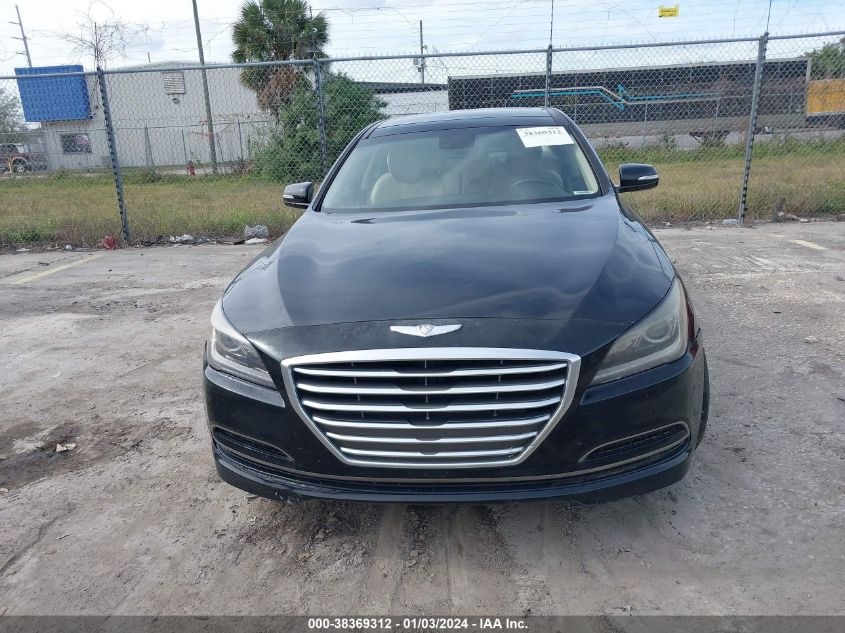 2015 Hyundai Genesis 3.8 VIN: KMHGN4JE4FU028771 Lot: 38369312