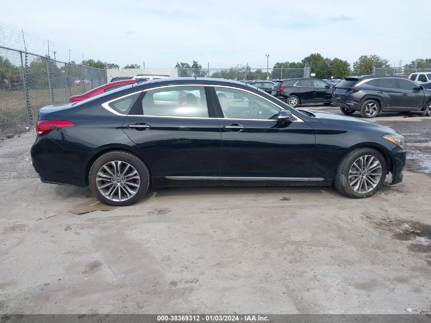 KMHGN4JE4FU028771 2015 Hyundai Genesis 3.8