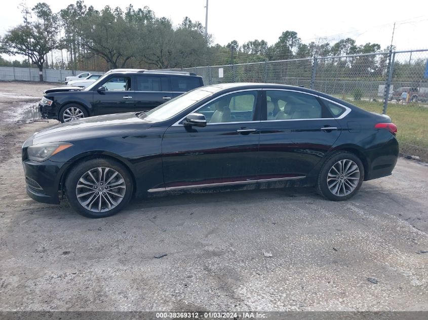 2015 Hyundai Genesis 3.8 VIN: KMHGN4JE4FU028771 Lot: 38369312