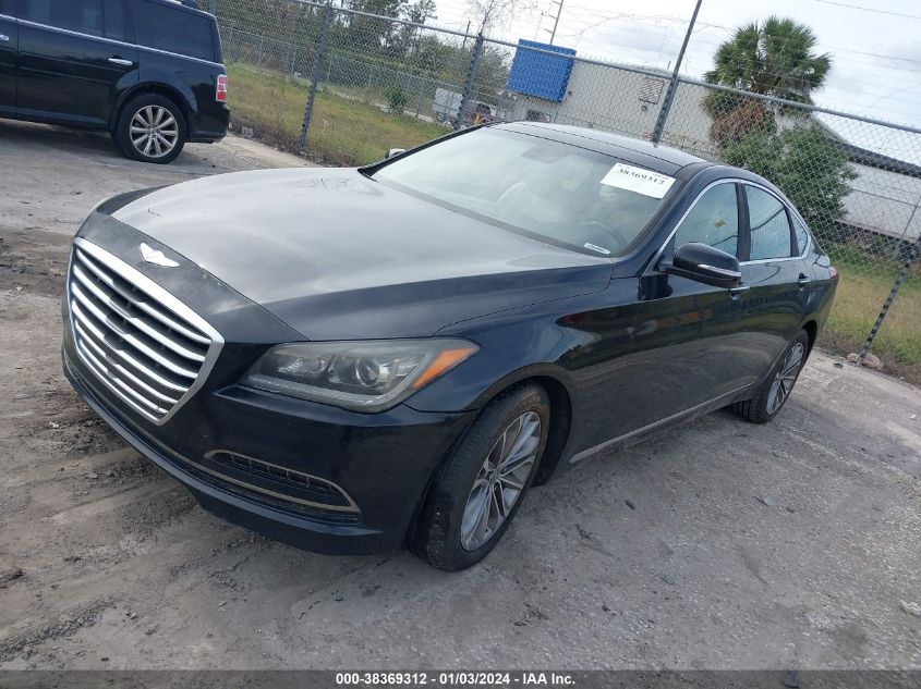 2015 Hyundai Genesis 3.8 VIN: KMHGN4JE4FU028771 Lot: 38369312