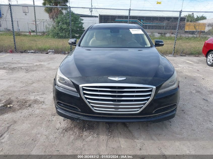 2015 Hyundai Genesis 3.8 VIN: KMHGN4JE4FU028771 Lot: 38369312