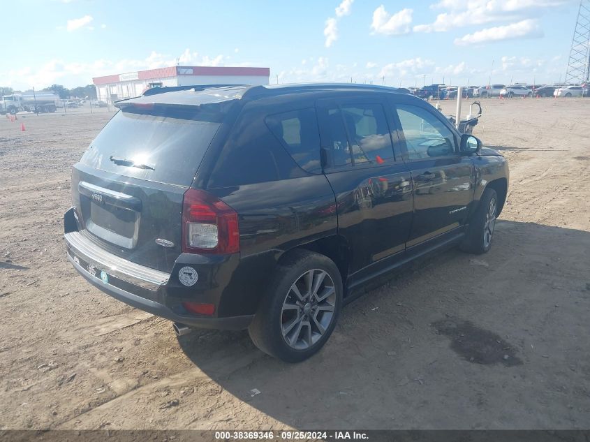 2017 Jeep Compass High Altitude 4X4 VIN: 1C4NJDEB5HD163736 Lot: 38369346