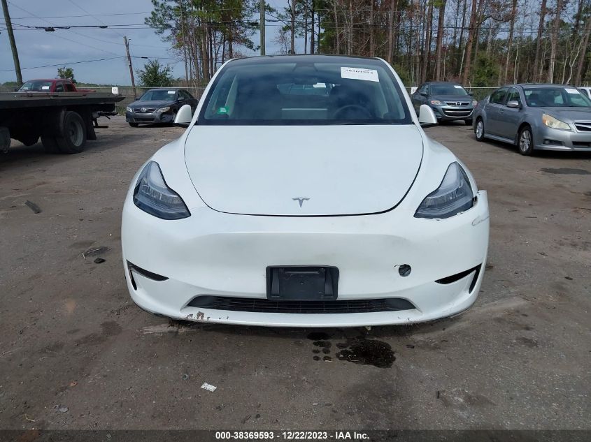 2023 Tesla Model Y Awd/Long Range Dual Motor All-Wheel Drive VIN: 7SAYGDEE1PA040481 Lot: 38369593